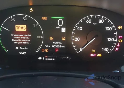 2025 Honda Civic Hybrid Sport/Sport Touring z USA, uszkodzony, nr VIN 2HGFE4F85SH351521